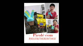 Picolé de achocolatado Piracanjuba Pirakids @leitespiracanjuba#Receitas #funny