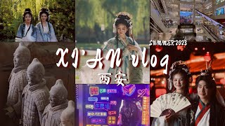 XI'AN China travel VLOG summer'23 | Terracotta Army, Tang Dynasty Ever Bright City, Xi'An City Wall