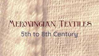 What fabrics did the Merovingians use in the 5th and 6th centuries?