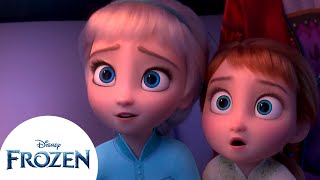 Anna e Elsa crianças aprendem sobre a Floresta Encantada! | Frozen