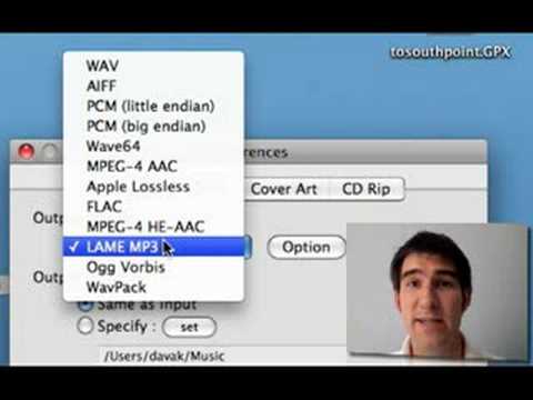 OS X: Convert Flac Files to MP3 for iTunes/iPod OS X: Convert Flac Files to MP3 for iTunes/iPod