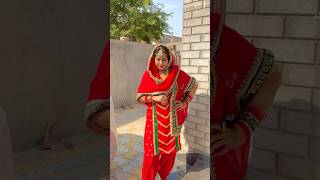 करवाचौथ red suit cutting-stitching♥️ #shorts #trending #ytshorts #viral #stitching #designer#fashion