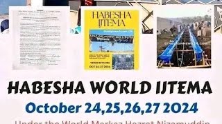 Ethiopia Habesha World 🌎 Ijtema October 2024 || 🔴 Live Video...........