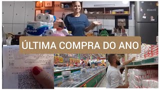 Última compra do ano de 2024/Quanto custou😬#comprasdomês #vlog