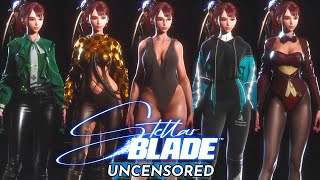 STELLAR BLADE 59 Nano Suits Showcase UNCENSORED (NEW GAME+) | 100% Completion