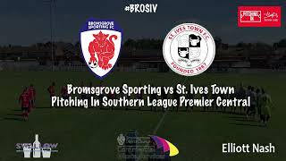 HIGHLIGHTS: Bromsgrove 1 - 2 St. Ives