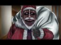 caution fake santa is coming... even if you hear this voice don t open the door.