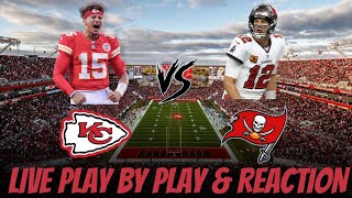 Chiefs vs Buccaneers Live Play by Play & Reaction