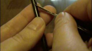 Diy tie-fast nail knot tool