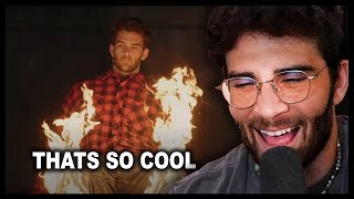 I Got Set on FIRE! | Hasanabi reacts to I did a thing