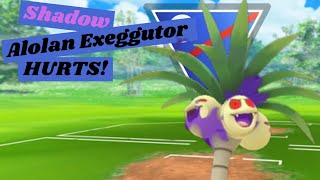 *NEW* SHADOW Alolan Exeggutor! Pokémon Go Great League!