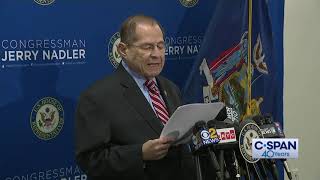 Rep. Jerry Nadler Statement on Muelller Report (C-SPAN)