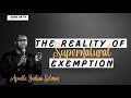 The Reality Of Supernatural Exemption | Apostle Joshua Selman