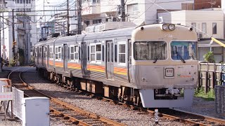 伊予鉄道郊外線 普通横河原行き3000形 伊予鉄高浜線松山市駅到着