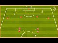 Fc Barcelona - Hansi Flick - Double Tactical Crossing And Finishing Drill