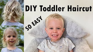 DIY Toddler Boys Haircut | So Easy Anyone Can Do it!!