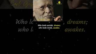 Carl Jung Best Quotes: Dream | #shorts #quotes #motivation #psychology