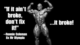 The BIGGEST Trap in Bodybuilding! (If it ain't broke, don't fix it...it broke!)