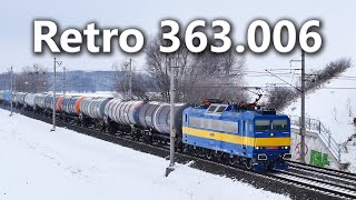 Vláčkaři jsou u toho | Retro ČDC 363 006-8 se soupravou kotlů do Osíčka! (18. 12. 2022)