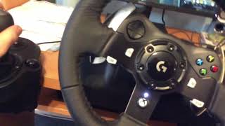 Logitech g920 + shifter + tutoriel to know how to shift