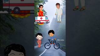 সবাই সবার গাড়ি নিলো#shortsvideo #cartoon