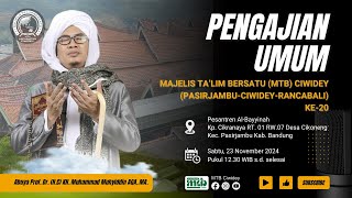 MTB Ke-20 | Pesantren Al-Bayyinah, Kp. Cikranaya Desa Cikoneng Kec. Pasirjambu