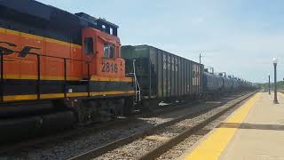 bnsf local with gp30