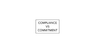 Compliance vs Commitment