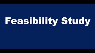 What is a Feasibility Study?