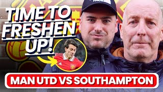 Pellistri & Malacia IN Antony & Shaw RESTED? Manchester United vs Southampton