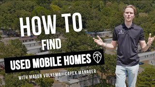 How to Find Used Mobile Homes - Mobile Home Park Investing 101