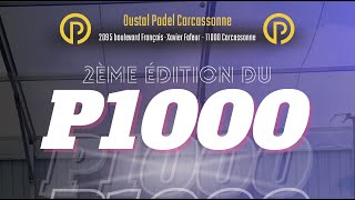 Oustal padel Carcassonne - P1000 Messieurs - 1/2