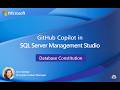 GitHub Copilot in SSMS: Database Constitution
