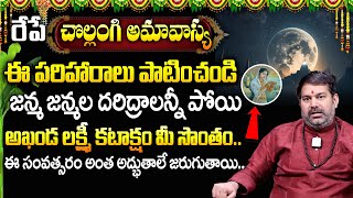 Chollangi Amavasya 2025 - రేపే చొల్లంగి అమావాస్య ఈ పరిహారాలు చేస్తే అదృష్టవంతులు అవుతారు..