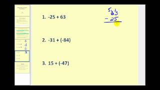 Adding Integers Using Formal Rules