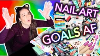 $1250 NAIL ART STUFF GIVEAWAY! (Late AF 2M sub giveaway)