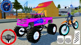 Motor 3D Gaming-Police #1.1/Monster Truck Impossible Driver-Car Extreme Racing Android GameplaY 2025