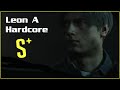 Resident Evil 2 - Leon A, Hardcore Difficulty, S+ Rank - Guide/Playthrough