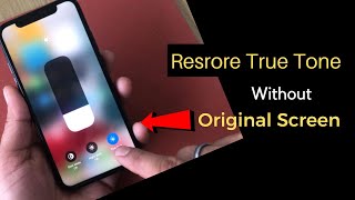 How to restore True Tone without original screen!true tone recovery easy and fast