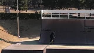 안산호수공원 bmx 모의시합