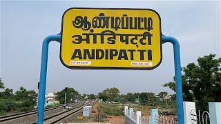 ஆண்டிபட்டி ரயில் நிலையம் புது பொலிவுடன்! Andipatti railway station 4K