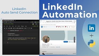 LinkedIn Auto Send Connection | LinkedIn Auto Invite | LinkedIn Automation - Python,DataKund