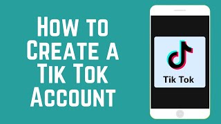 TikTok Sign Up: How To Create New TikTok an Account  | Create New Account on tiktok