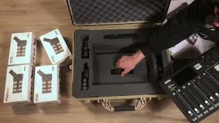 Travel Case Unboxing & Time-Lapse: Rodecaster Pro + 4 Mics Ready for the Road! #knowyourstudio