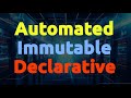 Automation vs declarative vs immutable infrastructure