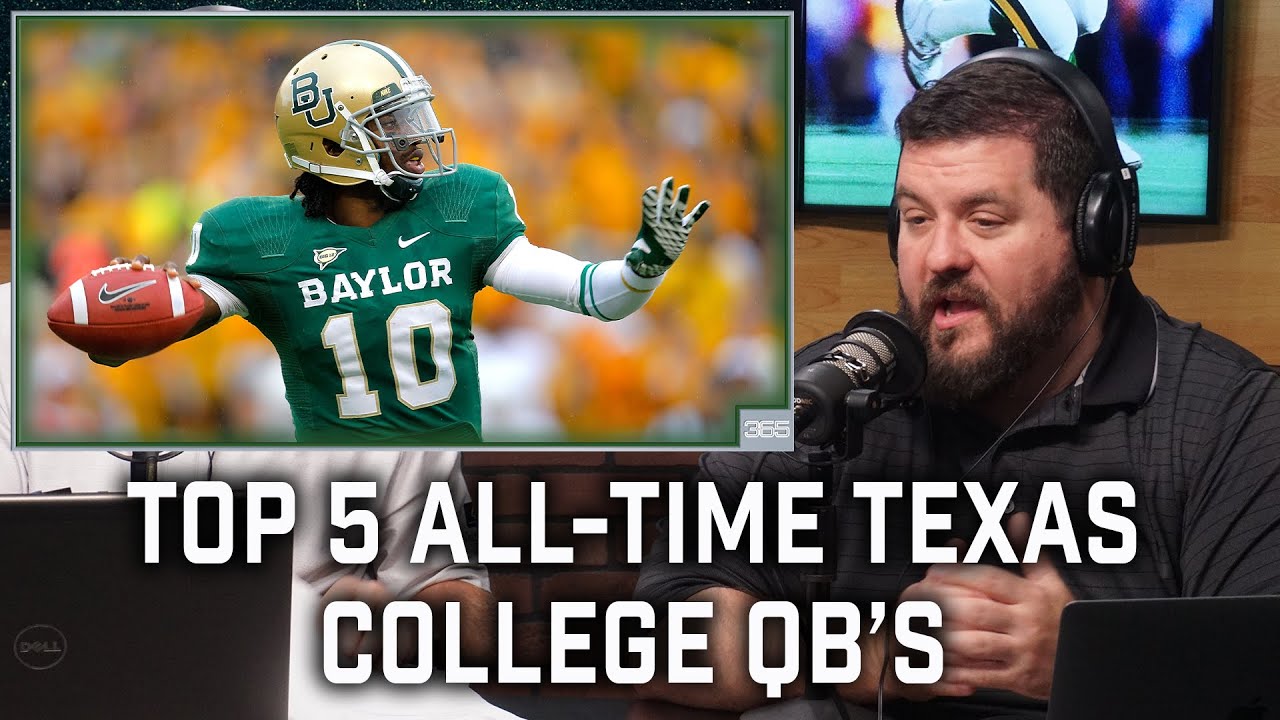 Top 5 All-Time Texas College Quarterbacks - Win Big Sports