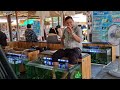 my day at pattaya floating market food u0026 fun 🛶 travel vlog series