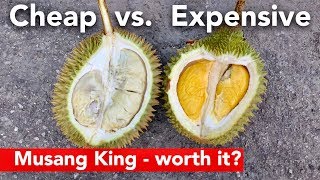 1$ Durian Vs. 12$ Durian