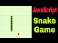 snake Game with JavaScript