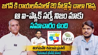 YCP కి రాయలసీమలో 20 సీట్లొస్తే చాలా గొప్ప | TDP Lingamaneni Shiva Rama Prasad on YCP in Rayalaseema